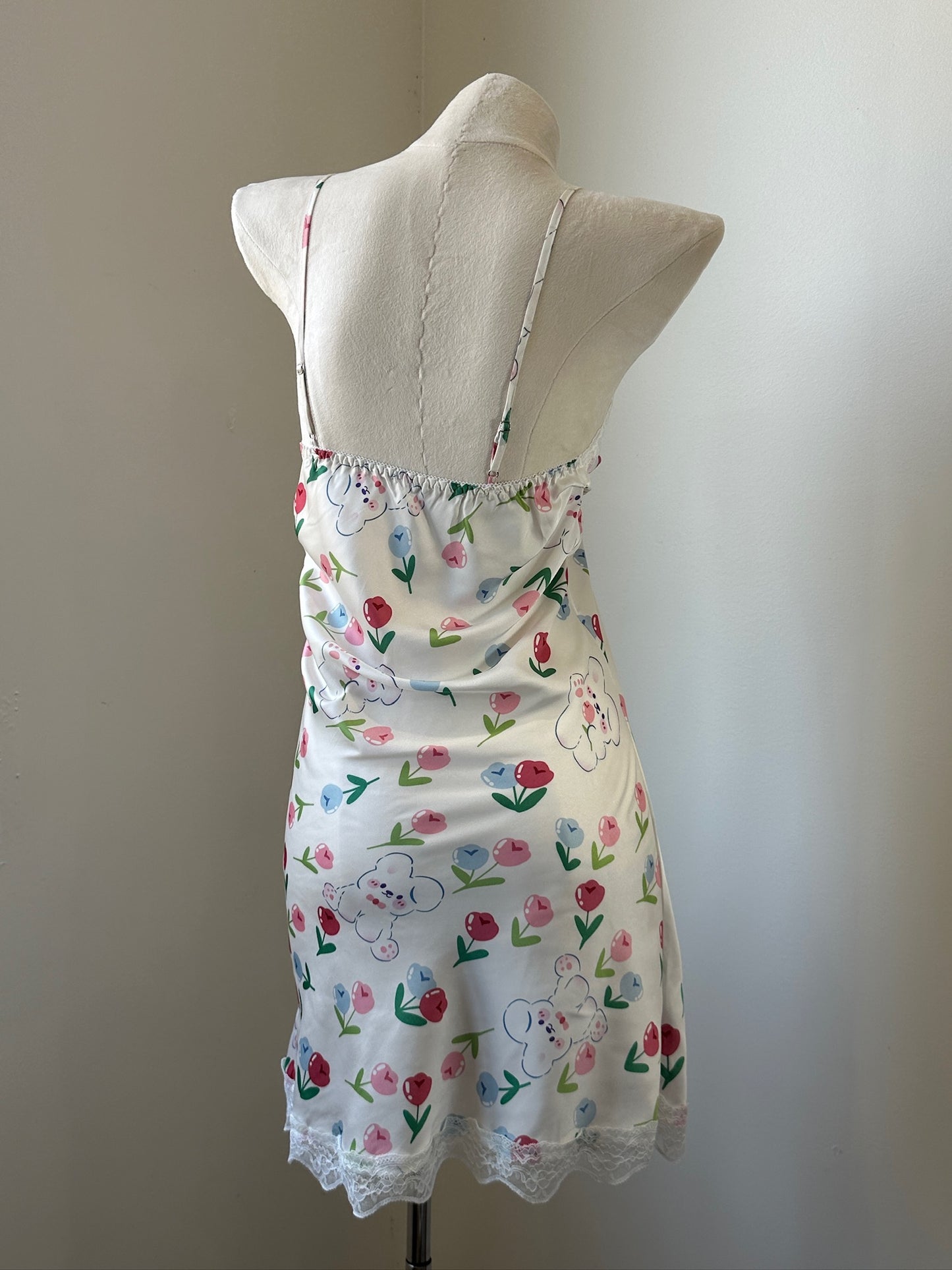Ice Silk Printed Slip – Bunny Tulip