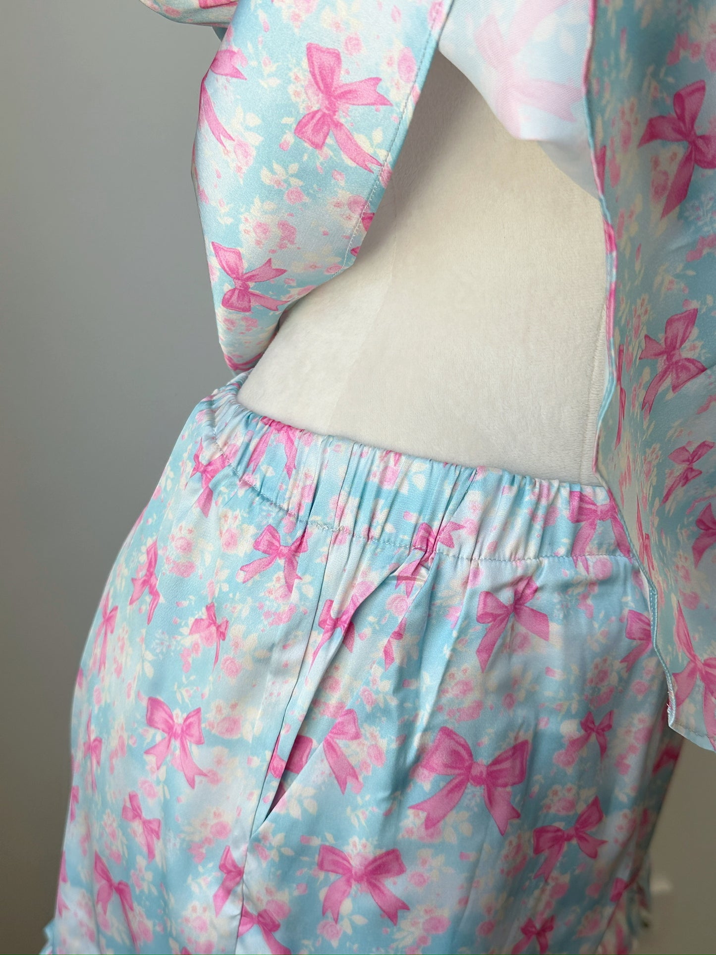 Satin Pajama Set - Sugar Kiss