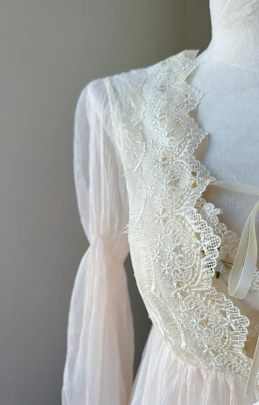 Lunar Petals Night Gown