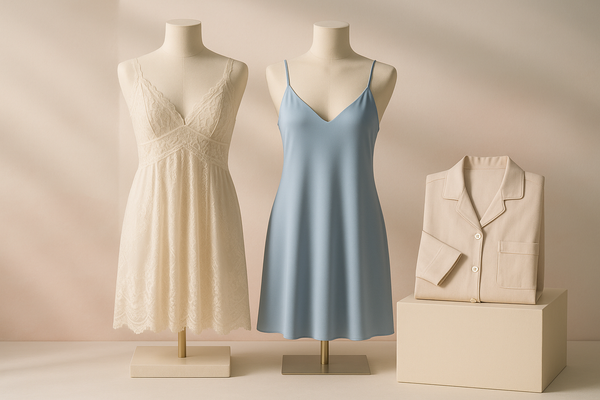 Elevate Your Nights with Nuit Boutique Sleepwear: Lunar Petals Night Gown, Blue Ballet, and Bamboo Valley Collections