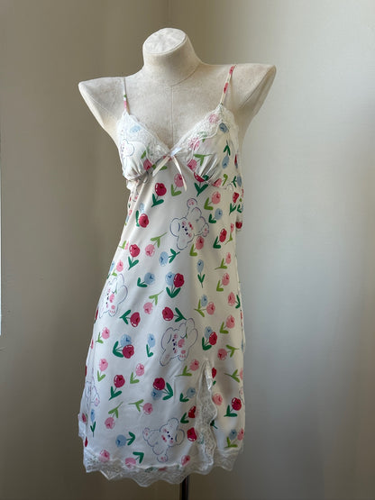 Ice Silk Printed Slip – Bunny Tulip