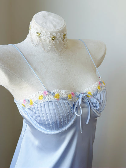 Satin Embroidered Slip – Seasalt Lullaby
