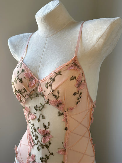 Lace Bodysuit – Rosy Butterfly