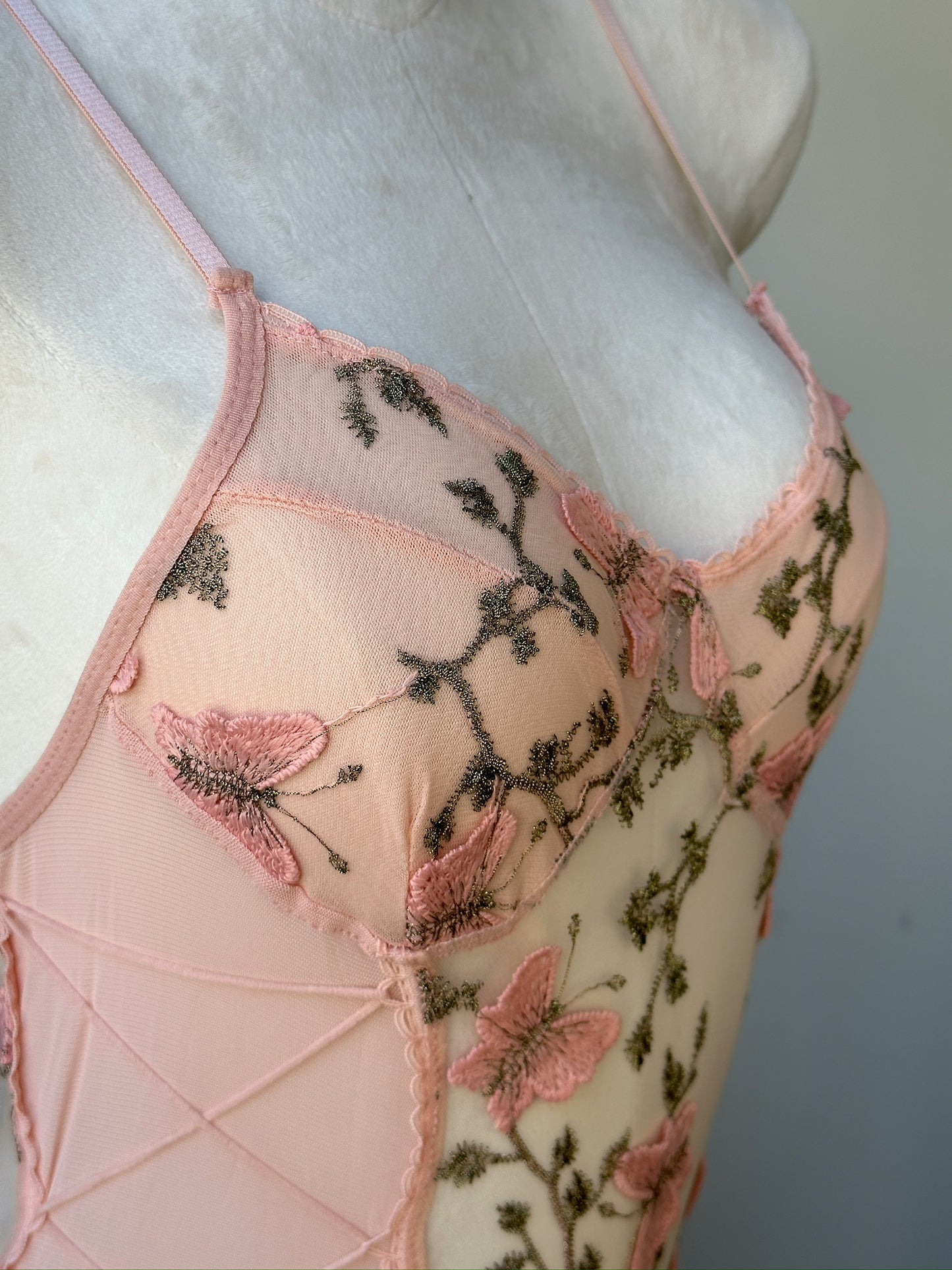 Lace Bodysuit – Rosy Butterfly