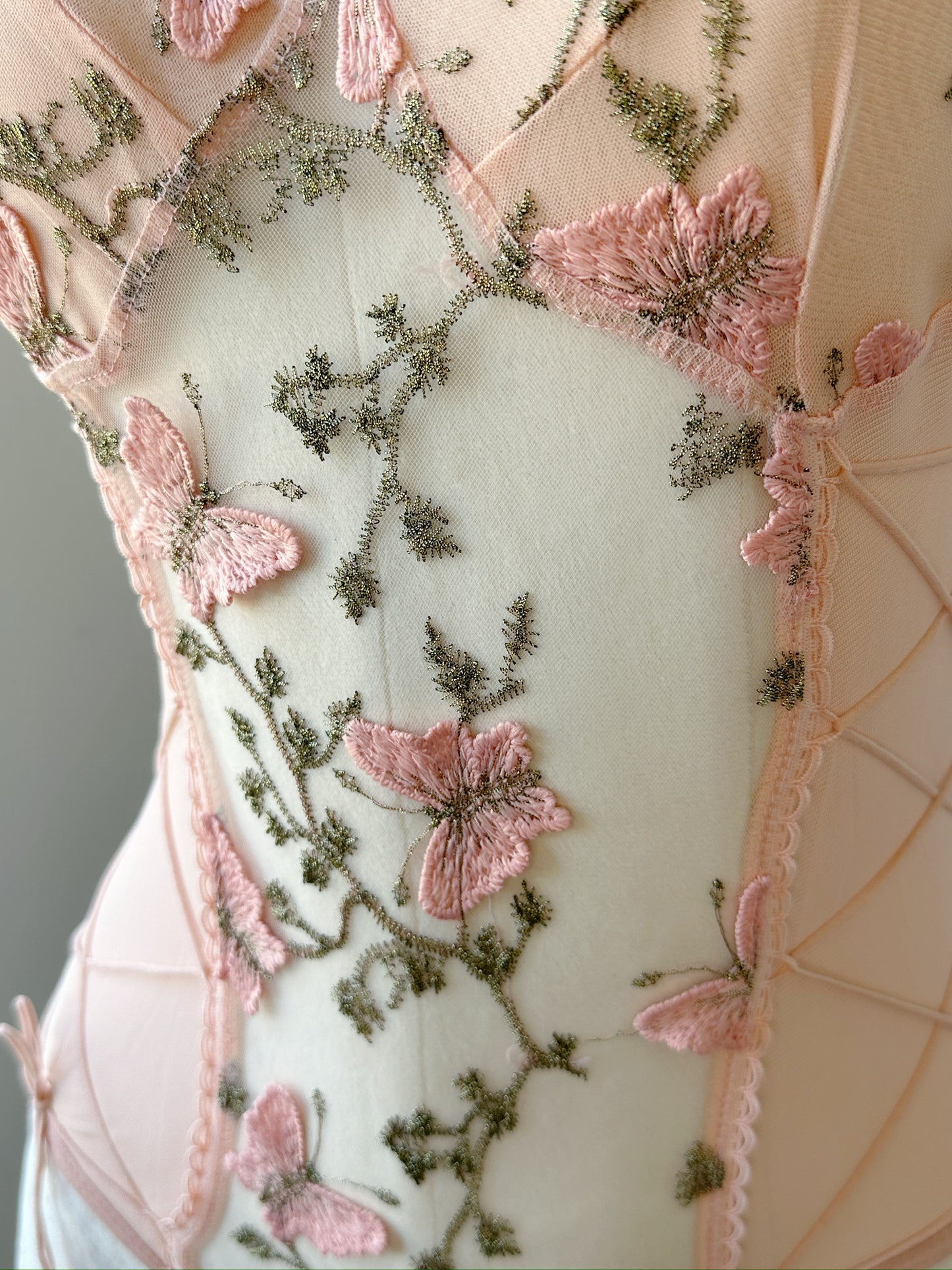 Lace Bodysuit – Rosy Butterfly