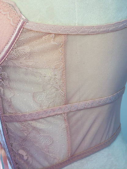 Lace Corset Lingerie Set - Reverie Garden