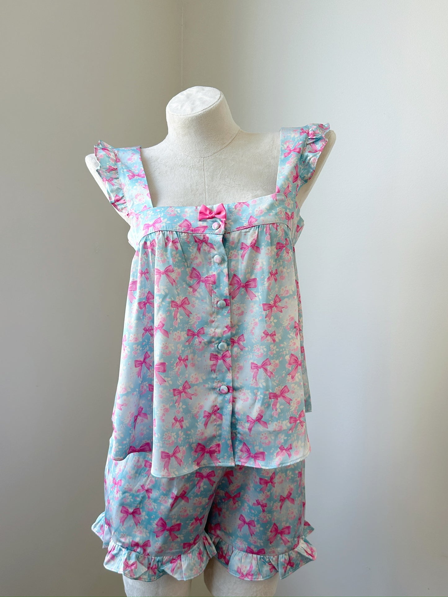 Satin Pajama Set - Sugar Kiss