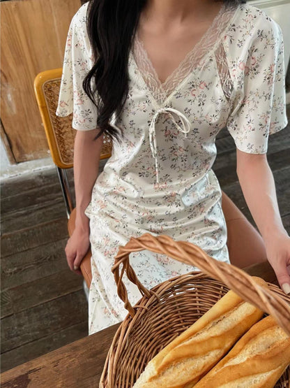 Floral Nightdress - Eve's Manor