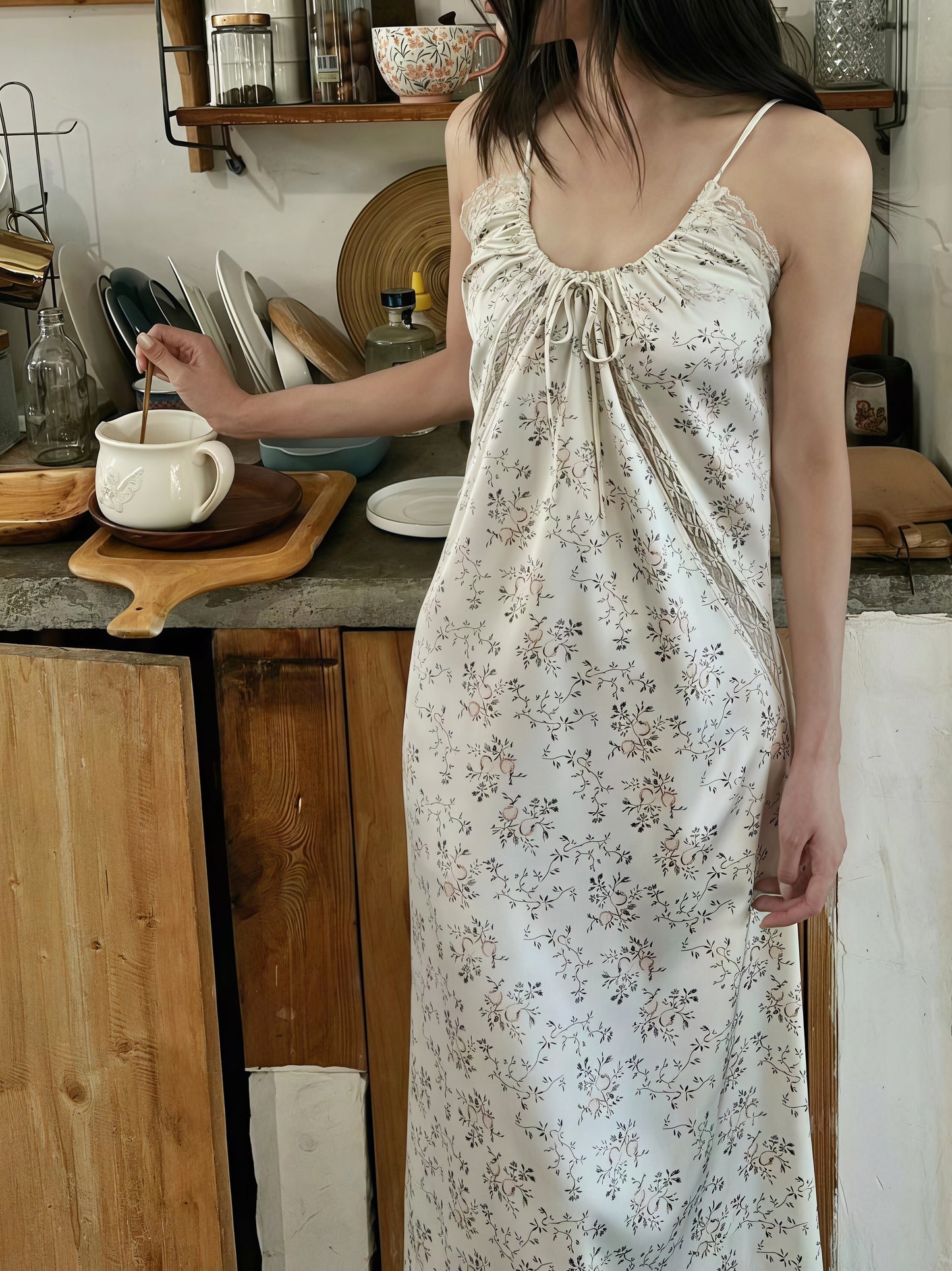 Floral Nightdress - Provence Breeze