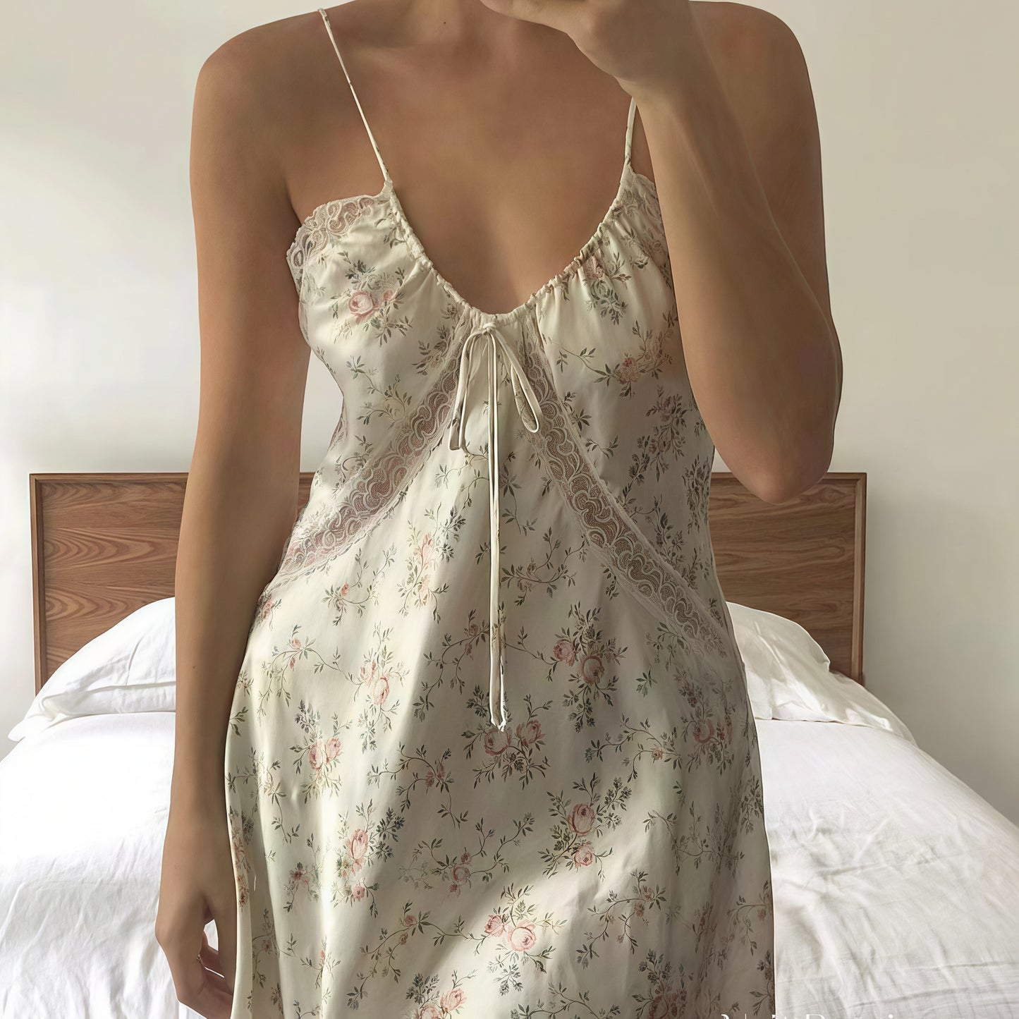 Floral Nightdress - Provence Breeze