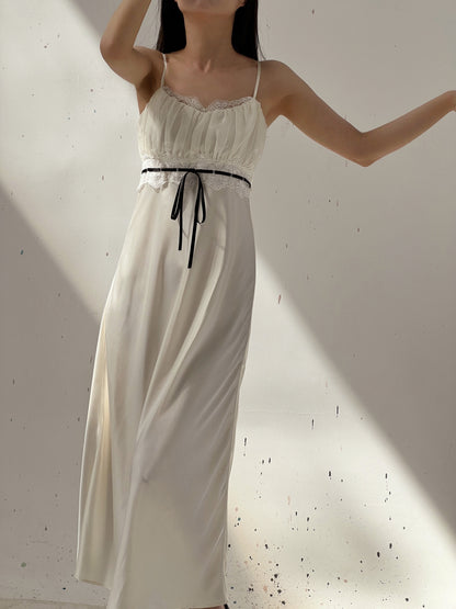 Satin Nightdress - Moonlit Silk