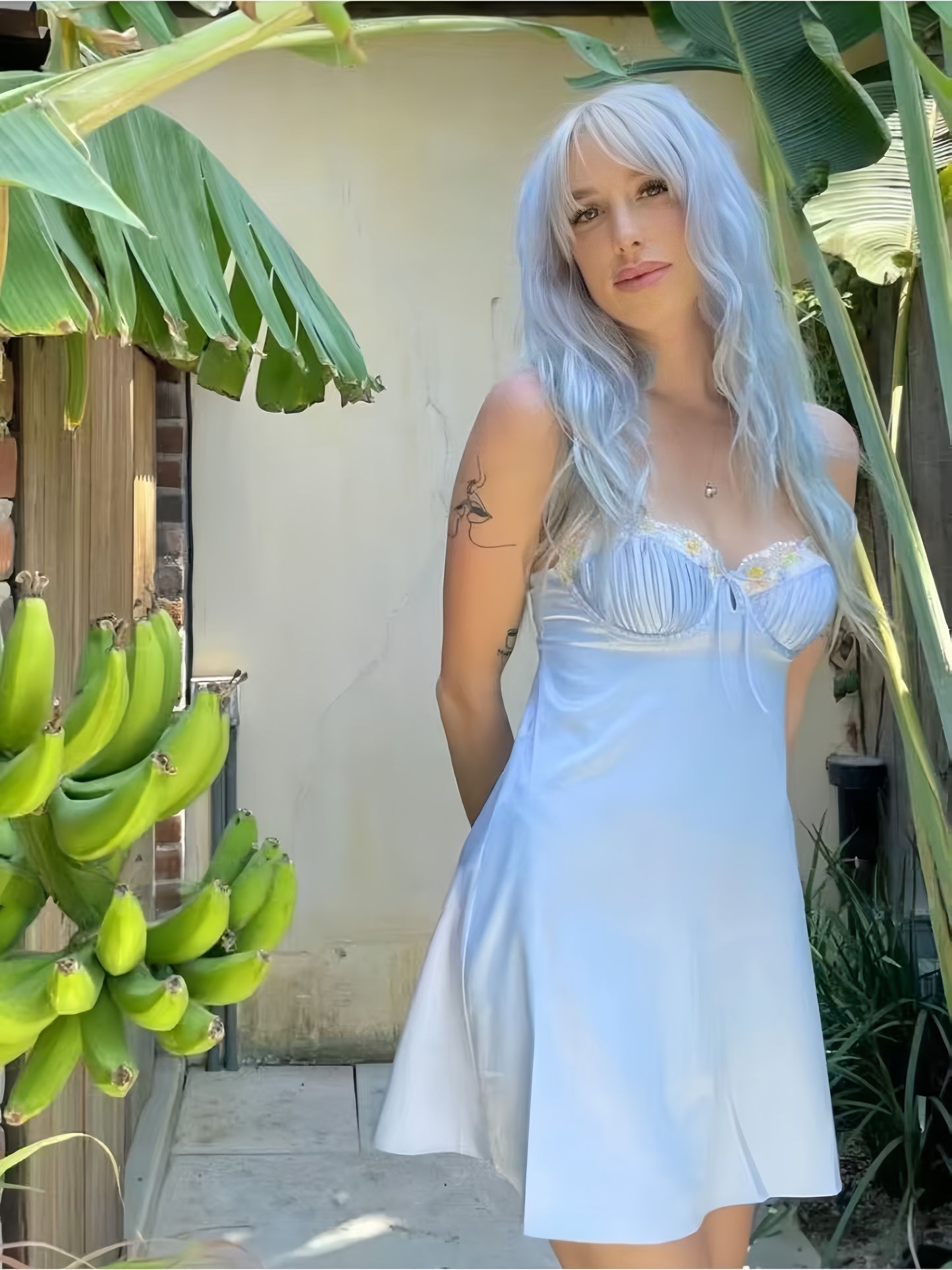 Satin Embroidered Slip – Seasalt Lullaby