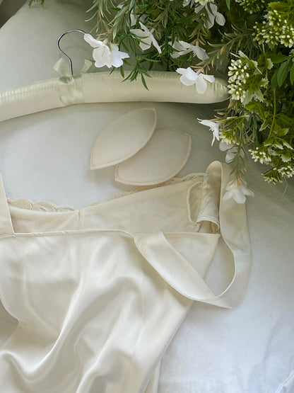 Satin Lace Nightdress – Timeless Muse