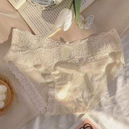 Nuit Seamless Lace Briefs