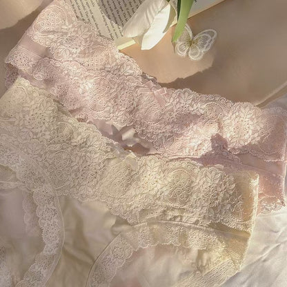 Nuit Seamless Lace Briefs