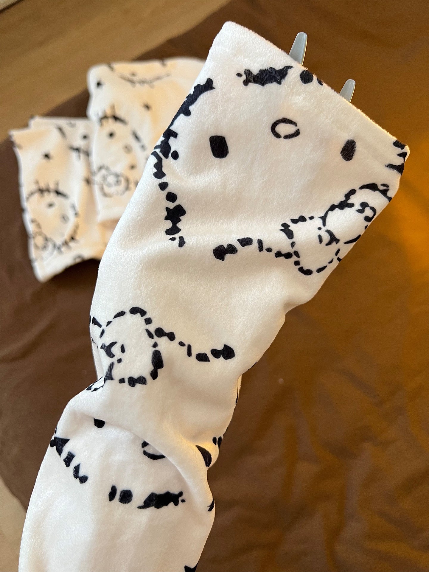 Dreamy Kitty Plush Pajama Set