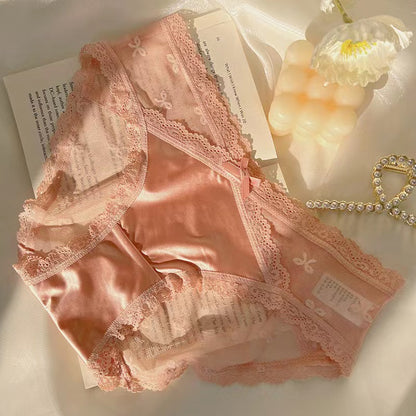 Nuit Ribbon Lace Briefs