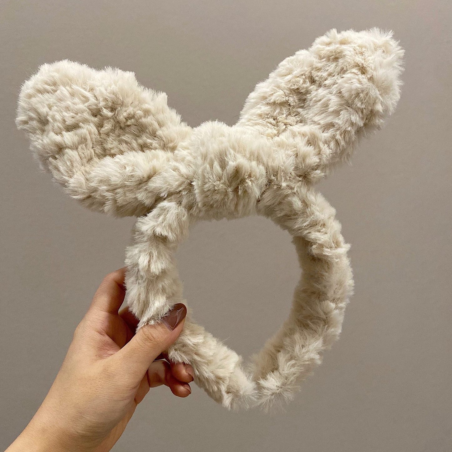 Fluffy Bunny Ear Headband