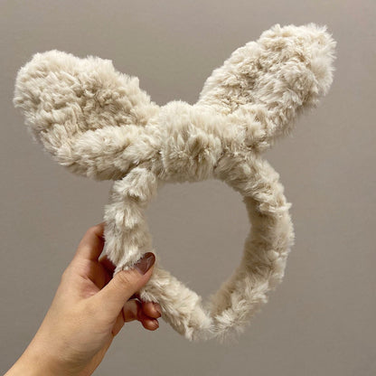 Fluffy Bunny Ear Headband